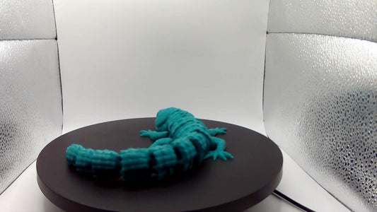 3D Printed Articulating Lizard