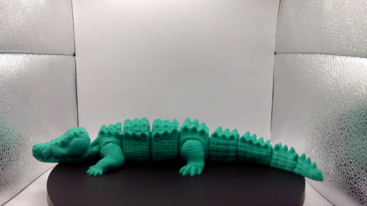 3D Printed Articulating Alligator