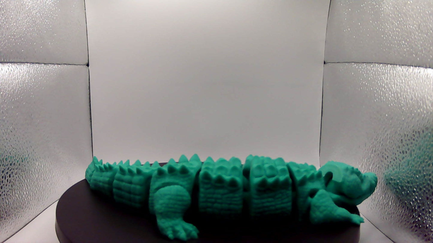 3D Printed Articulating Alligator