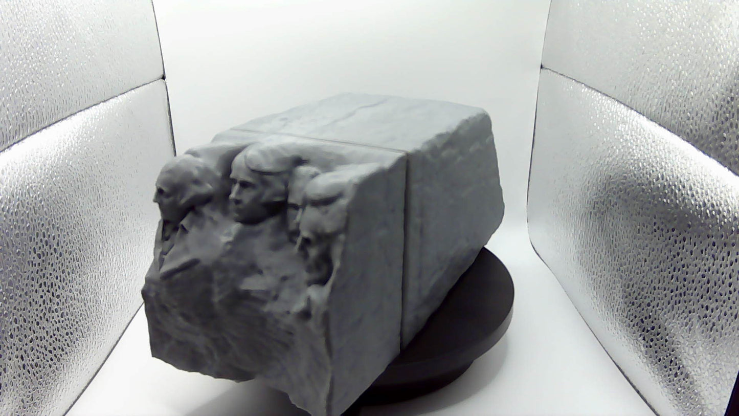 3D Printed Mt Rushmore Concealment Box