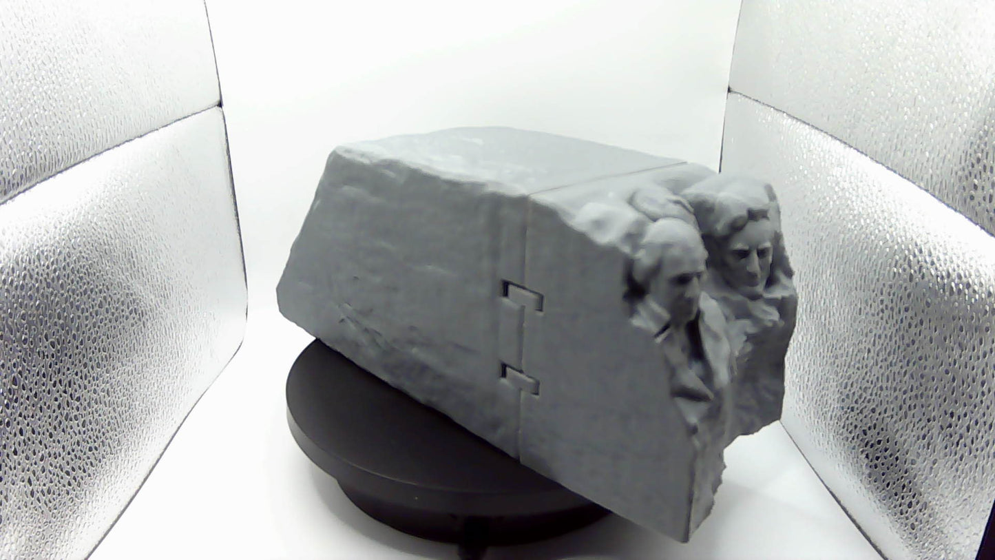 3D Printed Mt Rushmore Concealment Box