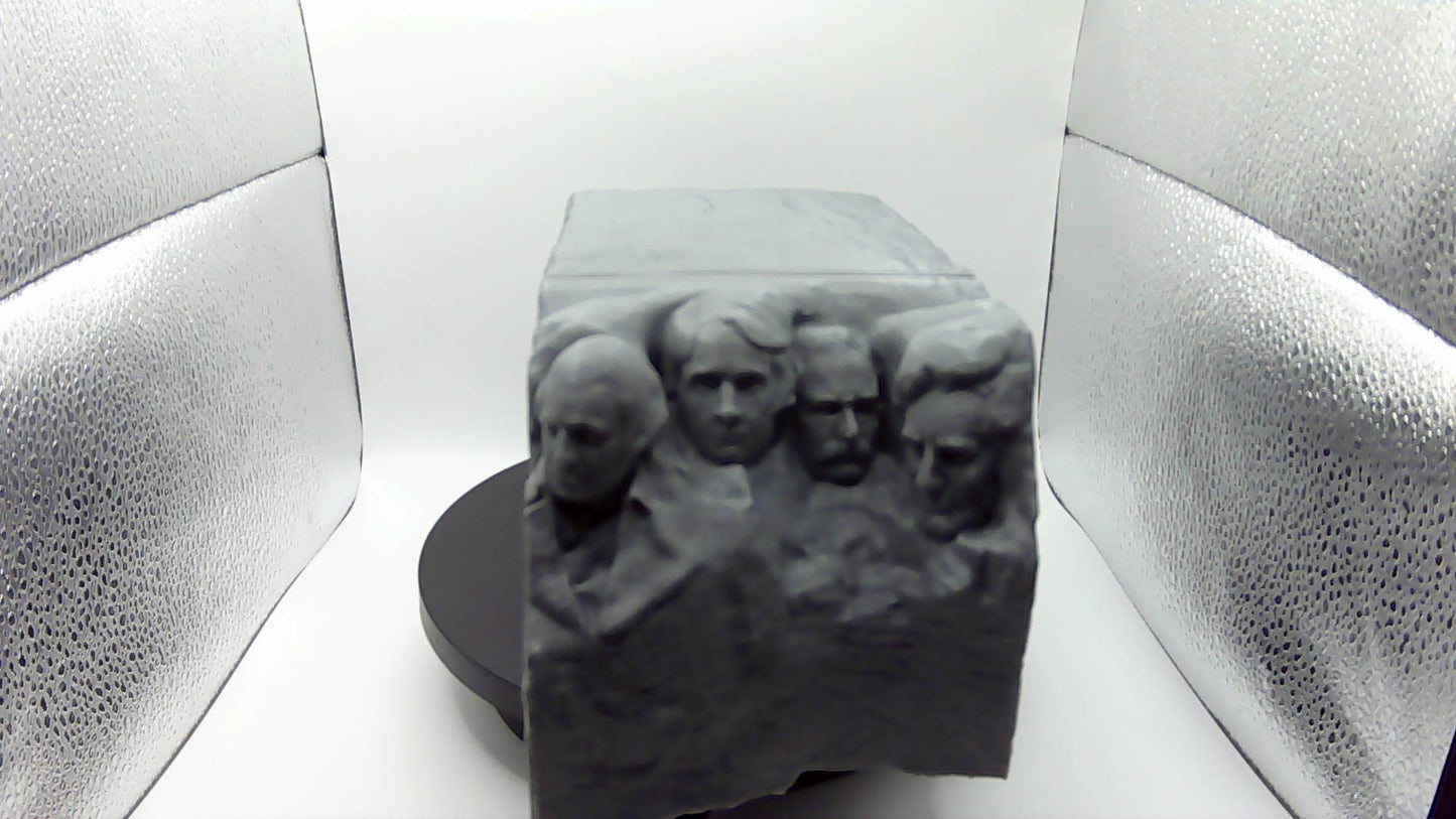 3D Printed Mt Rushmore Concealment Box